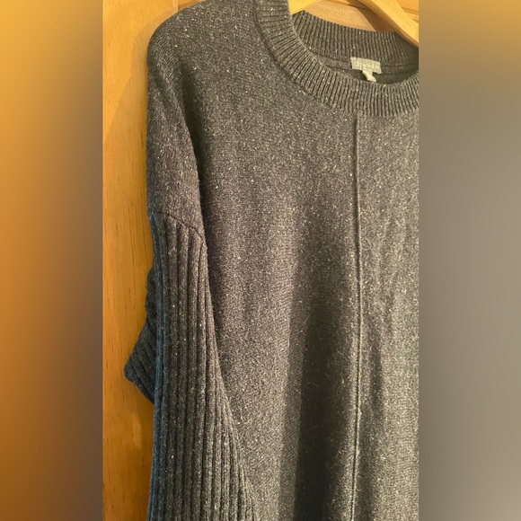 Talbots Tunic Grey Sweater xl - Picture 5 of 10